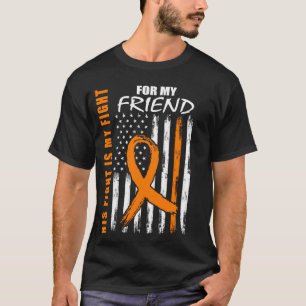 T-shirt Sa lutte est ma lutte ami sclérose en plaques Fl
