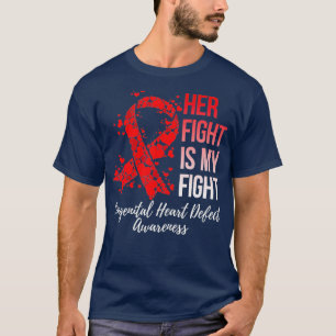 T-shirt Sa Lutte Est Ma Lutte Congénitale Déficience Car