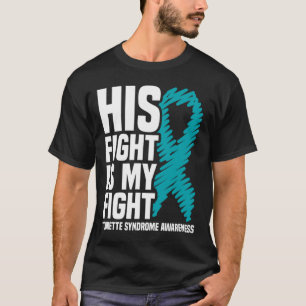 T-shirt Sa Lutte Est Ma Lutte Contre Le Syndrome Tourette