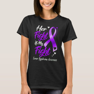 T-shirt Sa Lutte Est Ma Lutte Contre Le Syndrome Turner Se