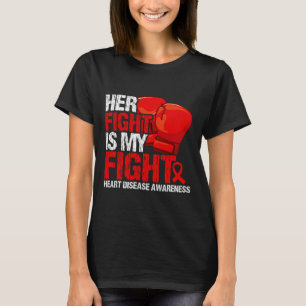 T-shirt Sa Lutte Est Ma Lutte Contre Les Maladies Cardiaqu