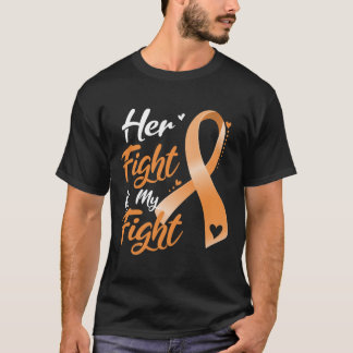 T-shirt Sa lutte est ma lutte Sensibilisation à la leucémi