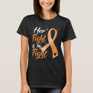 T-shirt Sa lutte est ma lutte Sensibilisation à la leucémi