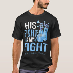 T-shirt Sa Lutte Est Ma Lutte Type 1 Sensibilisation au di