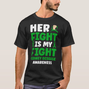 T-shirt Sa Lutte Est Mon Combat Contre Les Maladies Du Rei