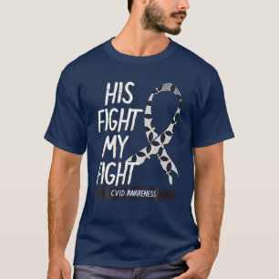 T-shirt Sa Lutte Est Mon Combat CVID Common Variable Immun