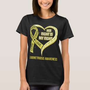 T-shirt Sa Lutte Est Mon Combat Endometriose Sensibilisati