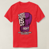 T-shirt Sa Lutte Est Mon Fight Dravet Syndrome Patient SME (Design devant)