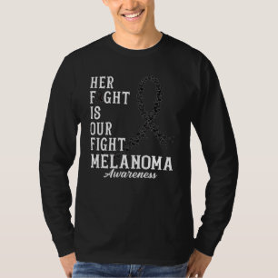 T-shirt Sa Lutte Est Notre Jour De Sensibilisation À La Pe