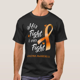 T-shirt Sa lutte est notre lutte Sensibilisation à la leuc