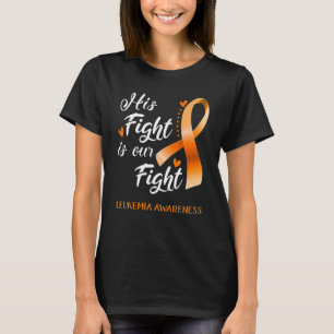 T-shirt Sa lutte est notre lutte Sensibilisation à la leuc