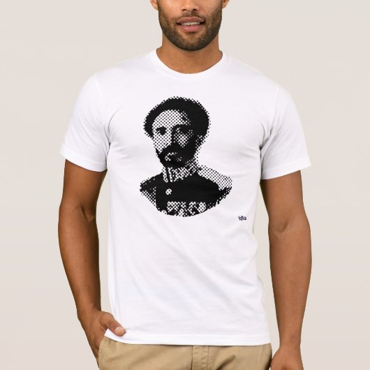 T-shirt Sa majesté impériale Haile Selassie (Devant)