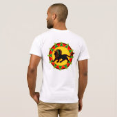 T-shirt Sa majesté impériale Haile Selassie (Dos entier)