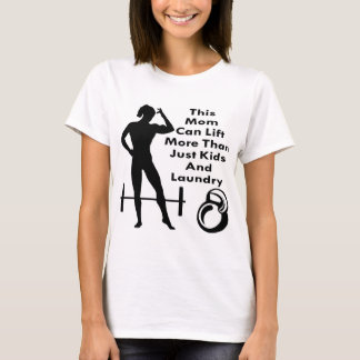 T-shirt Sa Maman Peut Laisser Plus Que Des Enfants Et Lave