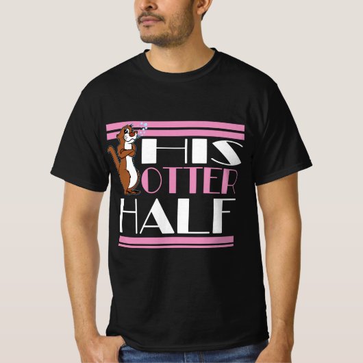 T-shirt Sa moitié Otter (Devant)