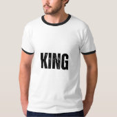 T-shirt Sa Reine & Son King Mugs - Romantic Matching Cadea (Devant)