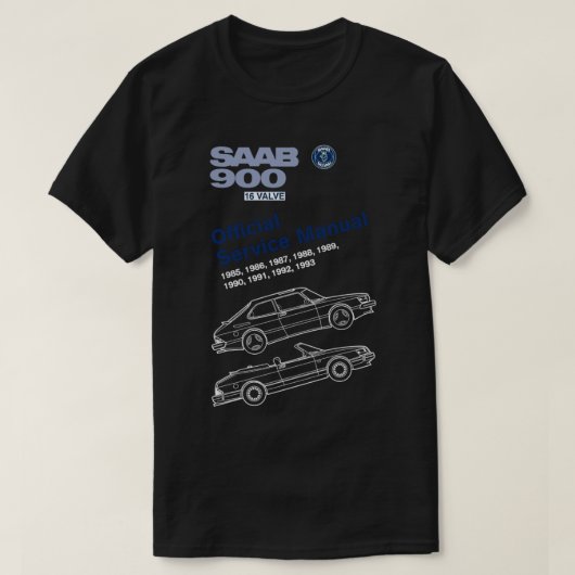 T-SHIRT SAAB 900    (Design devant)