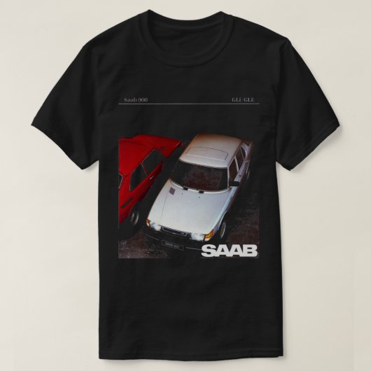 T-SHIRT SAAB 900 (Design devant)