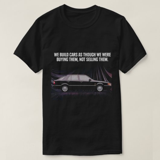 T-SHIRT SAAB 9000   (Design devant)