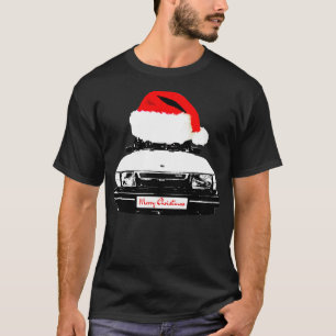 T-shirt Saab 900 Turbo classique édition casquette de Noël