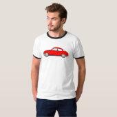 T-shirt saab rouge 96 (Devant entier)