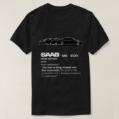 T-shirt SAAB ・ sa (Design devant)