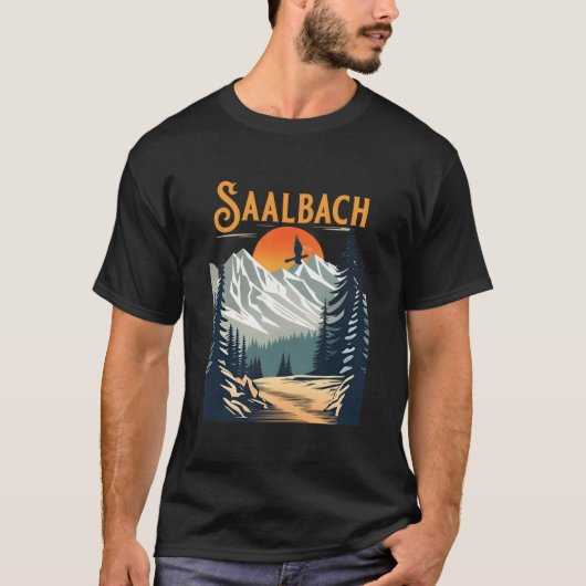 T-shirt Saalbach Hiking (Devant)