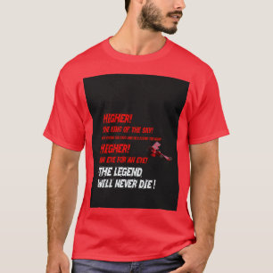 T-shirt Sabaton Le Baron Rouge Lyrique Design Graphique 