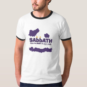 T-shirt Sabbat aux bougies - Profitez du reste de votre se