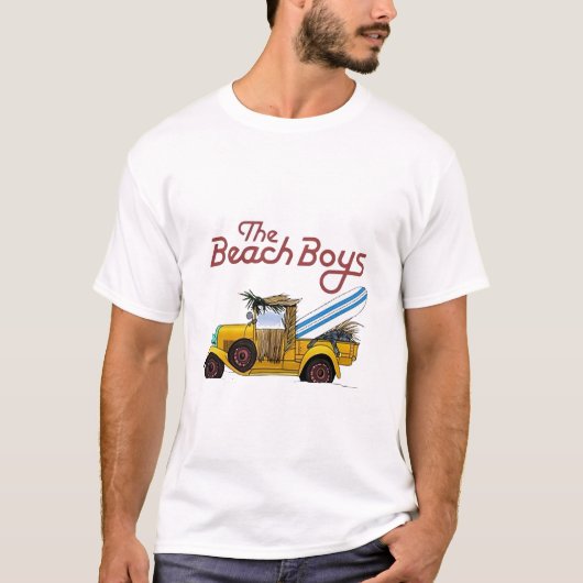 T-shirt Sable De Camion Beach Boys (Devant)