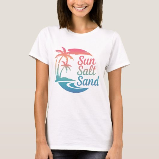 T-shirt Sable de sel (Devant)