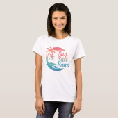 T-shirt Sable de sel (Devant entier)