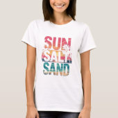 T-shirt Sable de sel (Devant)