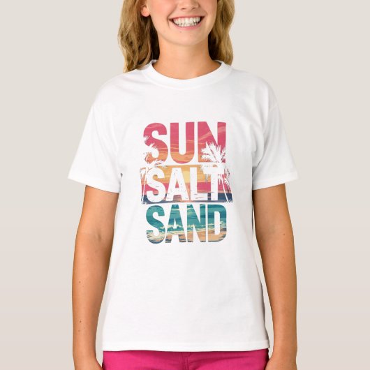 T-shirt Sable de sel (Devant)