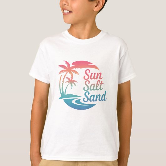 T-shirt Sable de sel (Devant)