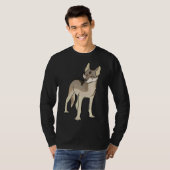 T-shirt Sable Siberian Husky (Devant entier)