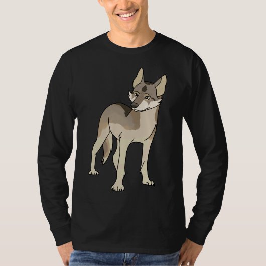 T-shirt Sable Siberian Husky (Devant)