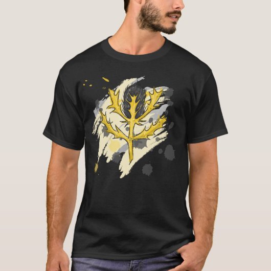 T-shirt Sable Thistle d'Ansteorra (Devant)