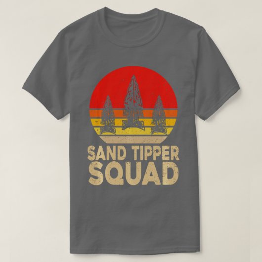 T-shirt Sable Tipper Squad Arrowhead Artifact Hommes Chass (Design devant)