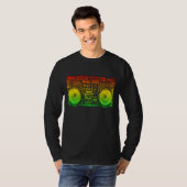 T-shirt Sableuse de ghetto de Rasta (Devant entier)