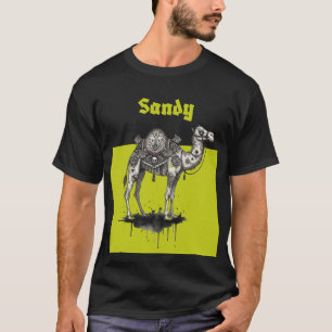 T-shirt Sableux