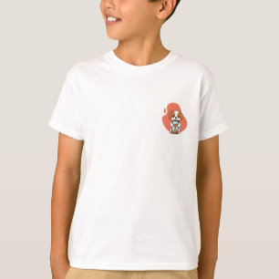 T-shirt Sablier Cavalier Chien pour Enfants