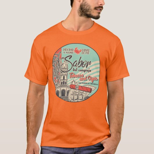 T-shirt Sabor del Cangrejo Tropical Tee (Devant)