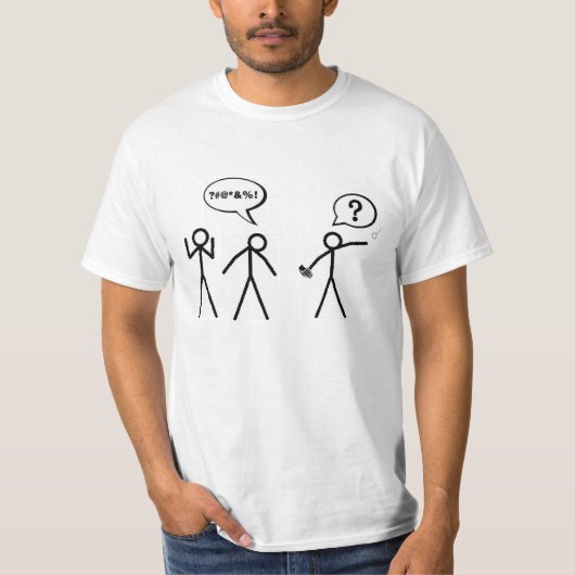 T-shirt Sabotage d'individu (Devant)