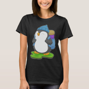 T-shirt Sac à dos de randonneur de pingouins