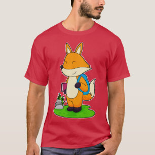 T-shirt Sac à dos de randonneur renard