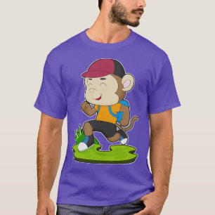 T-shirt Sac à dos de singe Hiker