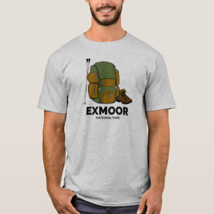 T-shirt Sac à dos du parc national d'Exmoor