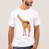 T-shirt Sac à dos Giraffe (Devant)