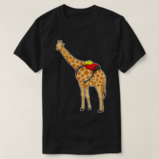 T-shirt Sac à dos Giraffe (Design devant)